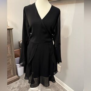Never worn, black City chic dress